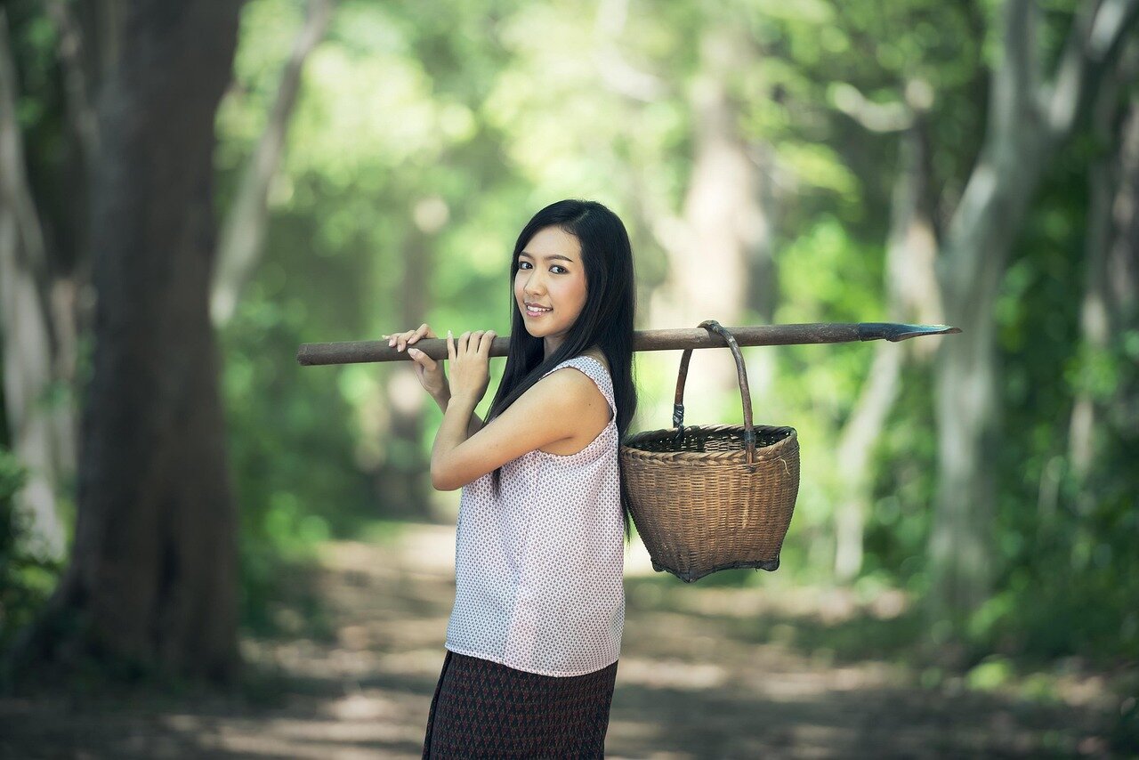 Southeast Asia Laos Girl Asian